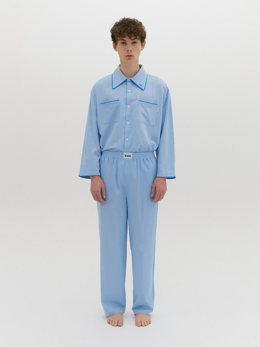 (Men) Essential PJ Pants Light Blue
