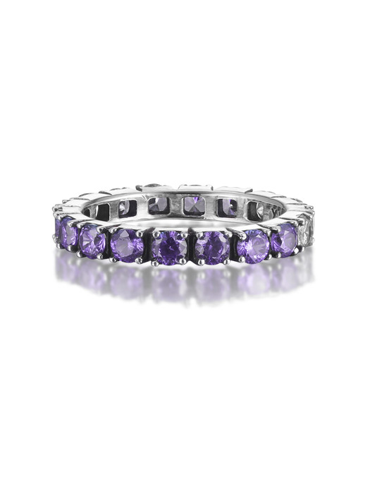  Star Candy Half Ring- purple