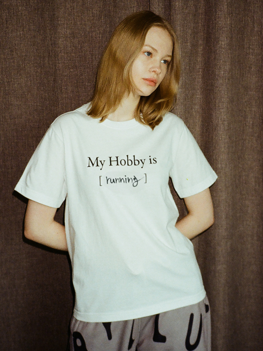 MY HOBBY IS DOODLE TEE_WHITE