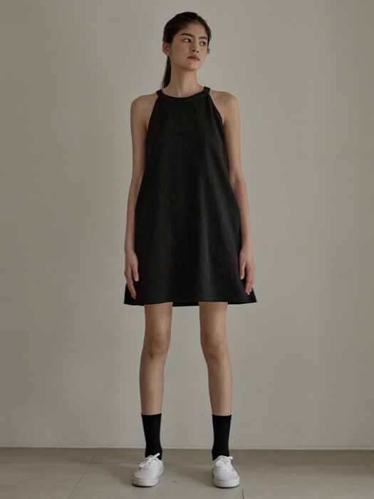 Mangonia Mini Dress_Black