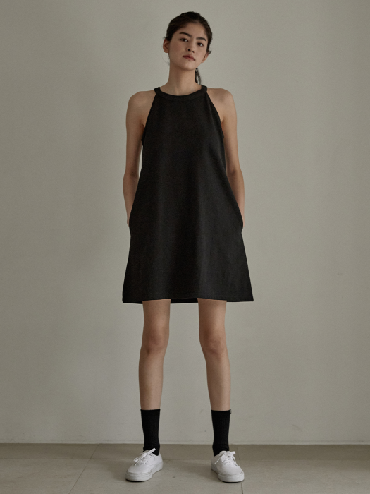 Mangonia Mini Dress_Black