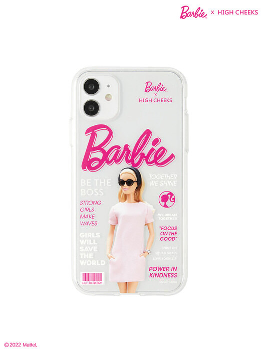 barbie magazine Clear Case