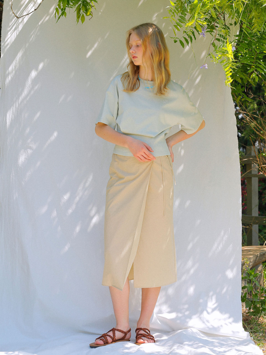 H-line Wrap Skirt NEW2MWS531
