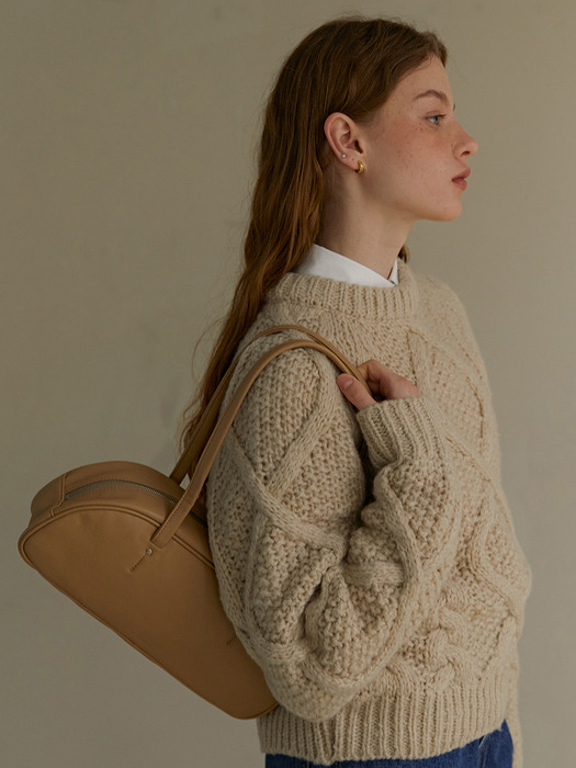 baguette bag - sand beige