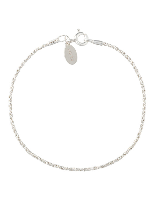 [925 silver] Huit.silver.60 / allure bracelet