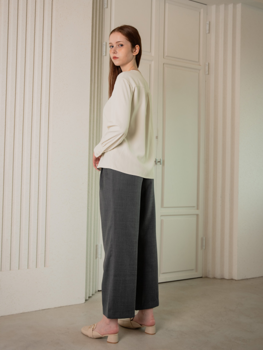 WED Tailored wide leg trousers