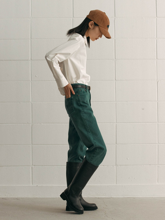 Ombre Dying Pants (Forest Green)