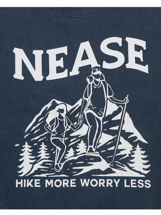 Hike more worry less sweatshirt