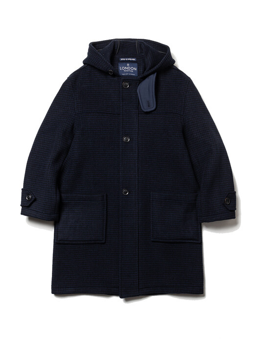 LONDON TRADITION Kingsley Mens Hooded Coat - Navy A36 DT