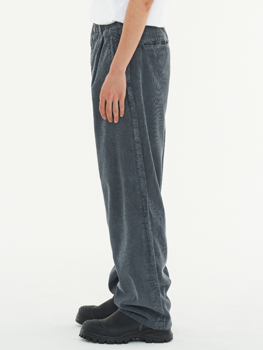 PT881 Coduroy Easy Pants (Aspalt)