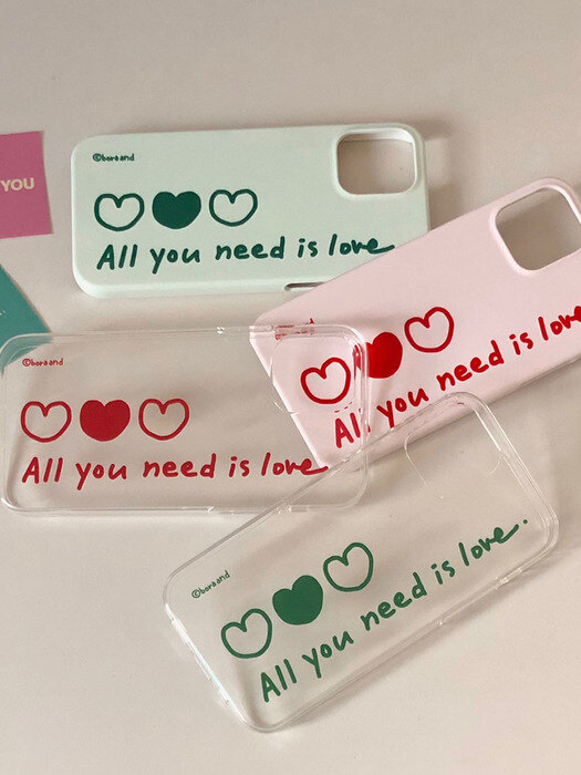 All you need is love jelly/jelly hard case