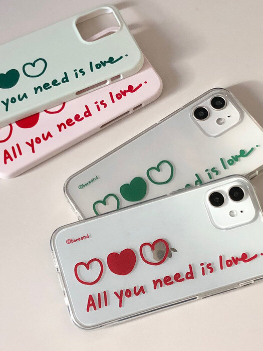 All you need is love jelly/jelly hard case