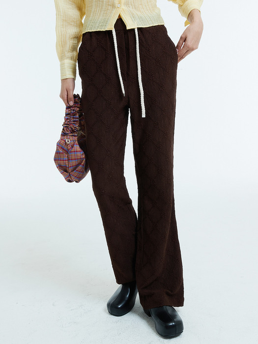 Rustic pants / Brown
