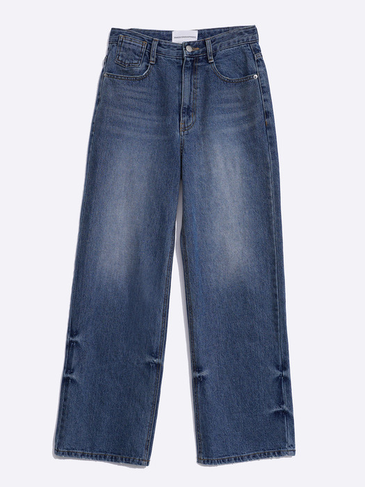 WIDE FIT DMG WASHING DENIM