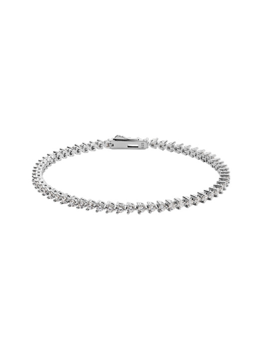 [925 silver] Huit.silver.69 / anse dew bracelet