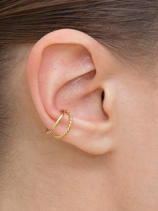 two line earcuff (2colors)