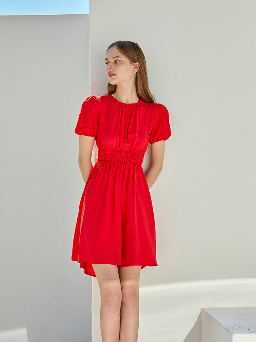 Kiero ribbon dress(2colors)