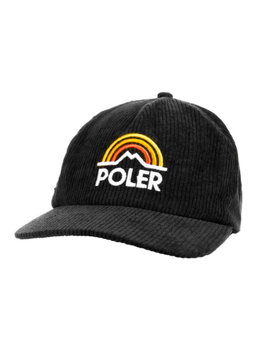 POLER MTN RAINBOW HAT BLACK