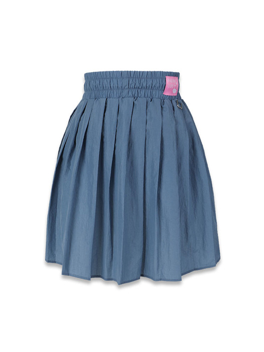 marine pleate skirt blue
