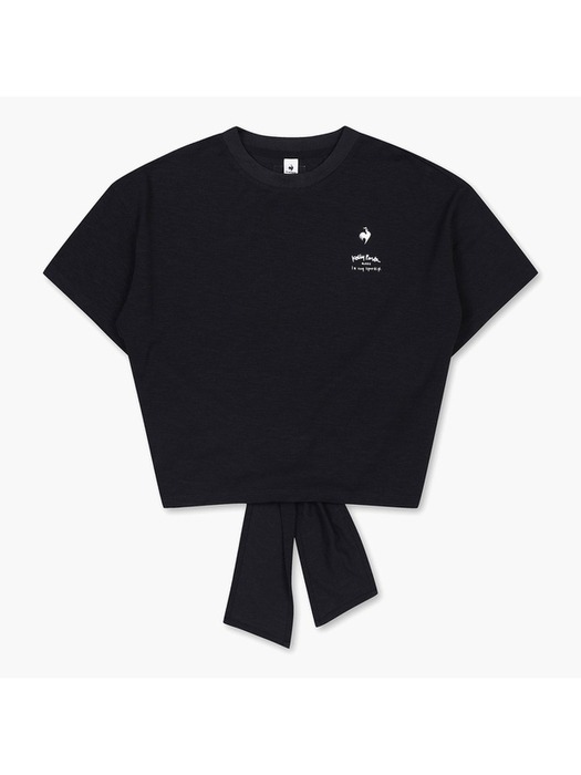 [르꼬끄 공식] LCS X 켈리박 백리본타이 슬럽 반팔 커버업 티셔츠 (QO222ORS49)