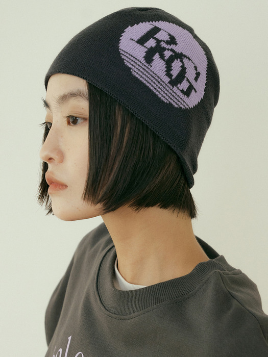 ROG SUNRISE BEANIE CHARCOAL