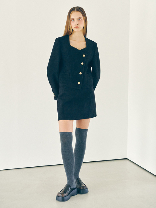 CHER Tweed Skirt(세어)_02