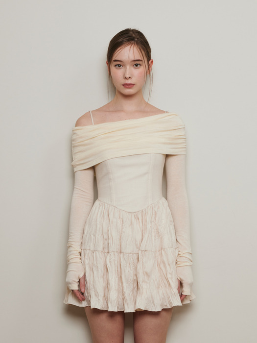 [낫유어로즈]Lynn dress (Beige) [W CONCEPT]