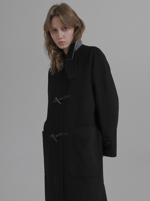 Coat Duffle Black