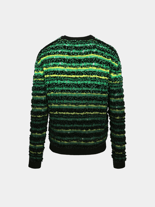 BORDON CREW-NECK SWEATER atb1066m(GREEN)