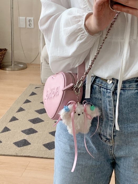퐁실 말티즈 키링 4type 열쇠고리 인형