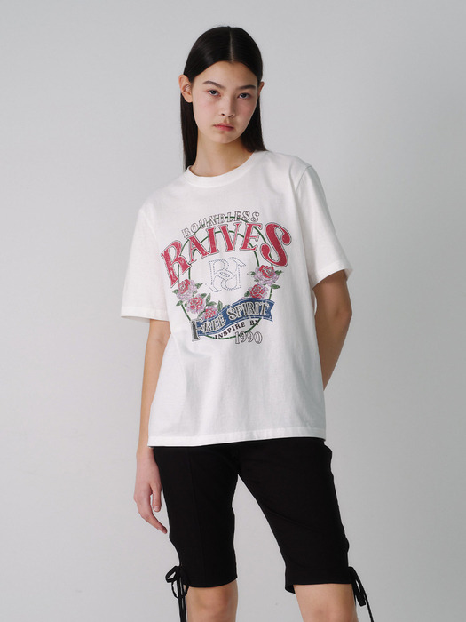 Vintage Rose Graphic T-shirt VW4SE027_3color