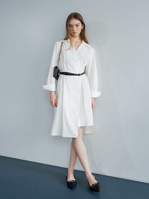 TIMELESS WHITE SHIRT DRESS