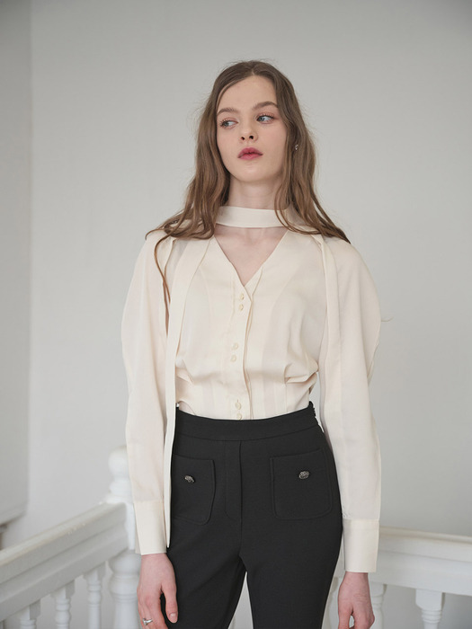 Lautre Chloe  Ivory Blouse