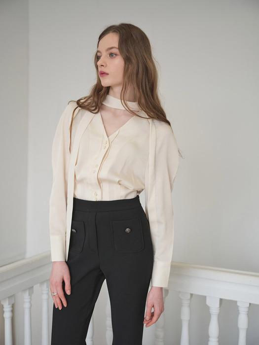 Lautre Chloe  Ivory Blouse