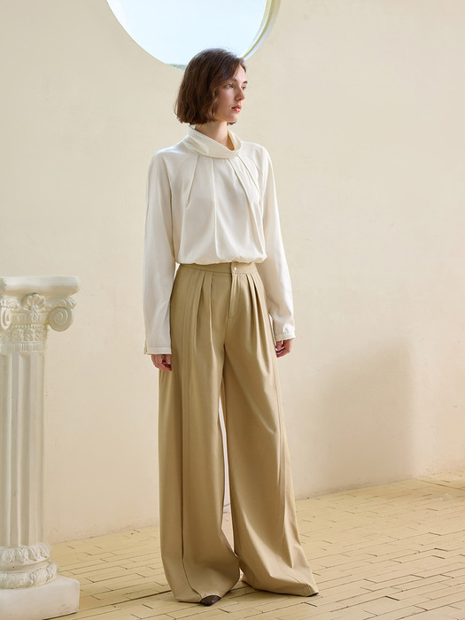 YY_Commuter wide-leg pants_4color