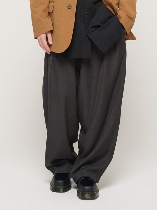 FOUR SEASONS BALLOON LONG SLACKS (CHARCHOL)