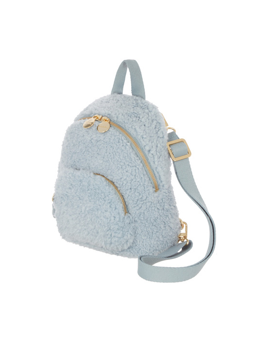 FAUX FUR ADORA MINI BACKPACK (LAC019KRACC)