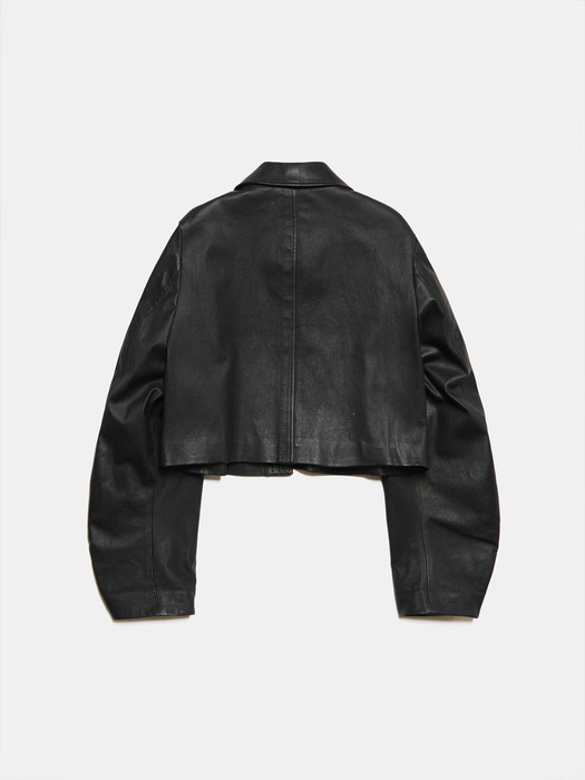 24FW AIR VEGETABLE LEATHER JACKET