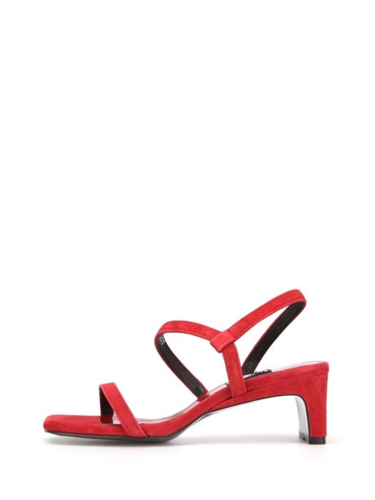 BLANC SANDAL/RED