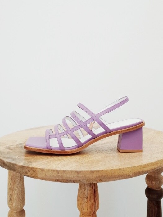 Square mama sandals L.violet