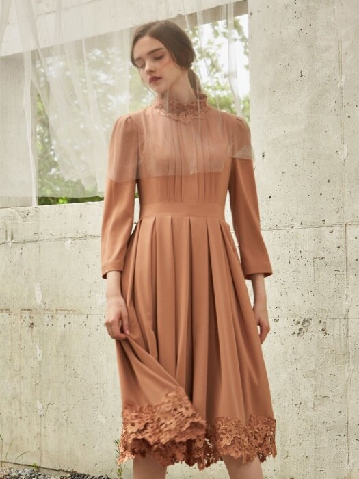 CANDELA / Classic feminine Mood Dress (2color)