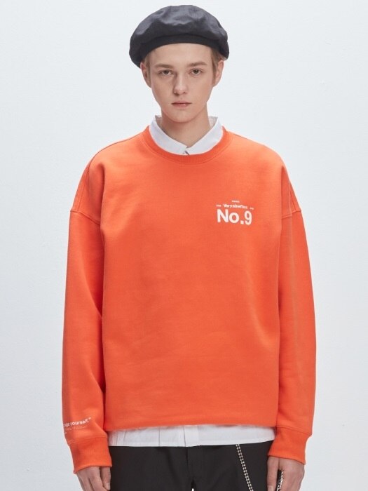 NINTH CREWNECK ORANGE