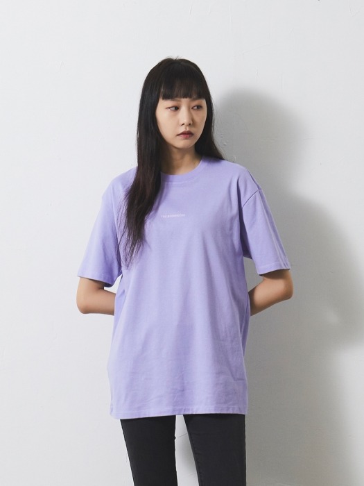 THE BOONDOCKS BOY TEE / LIGHT PURPLE