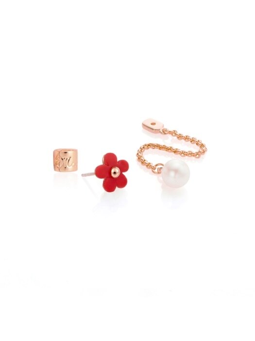 Cherry Blossom Pearl ``drop`` Earrings