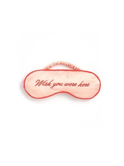 GETAWAY EYE MASK-wish you were here