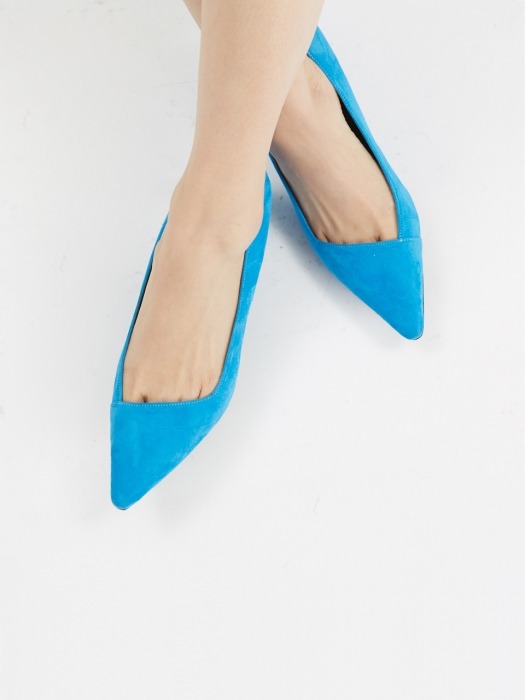 Pointed Toe Pumps -MD19SS1024 Blue
