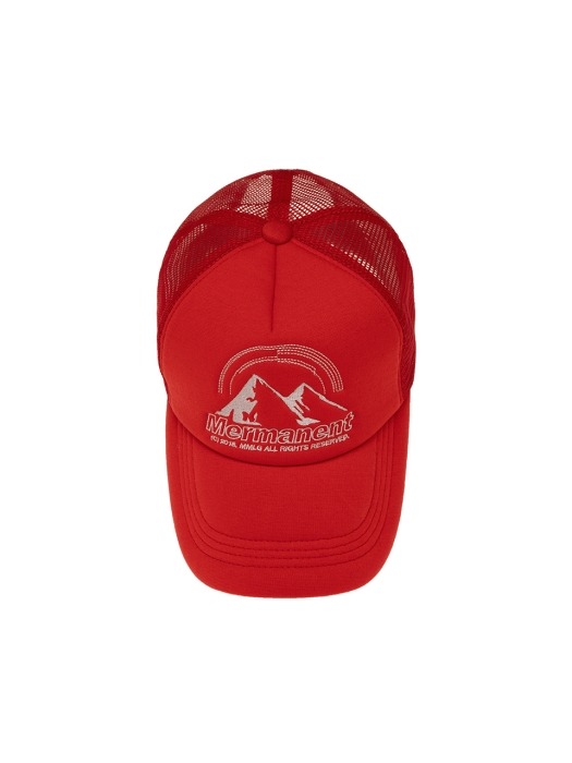 [Mmlg] MOUNTAIN TRUCKER CAP (RED)