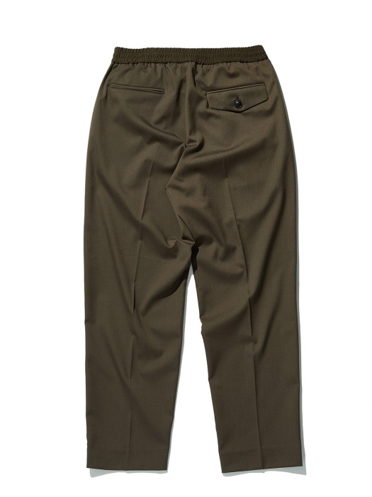 Invisible Drawstring Trousers (Khaki)