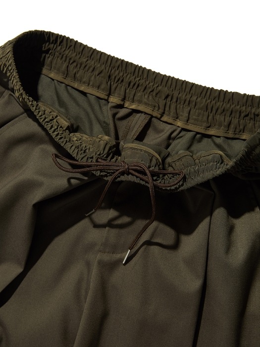 Invisible Drawstring Trousers (Khaki)