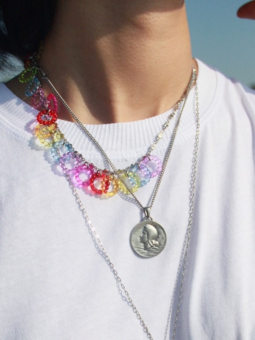 Bubble pop necklace